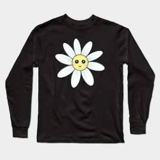 Cute Daisy Flower Long Sleeve T-Shirt